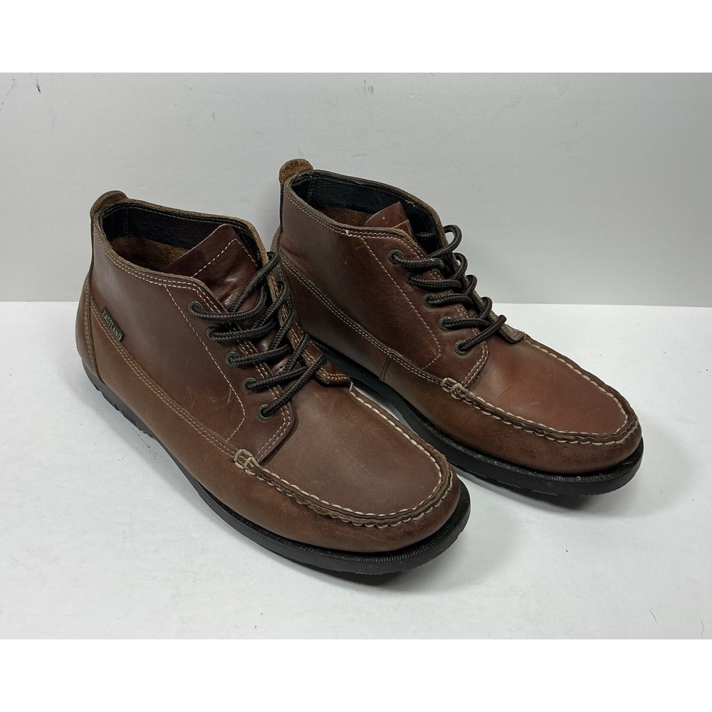 Eastland Seneca Chukka Boots Mens 8.5 D Brown Leather Casual Camp Hiking Hipster